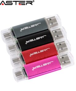 Alternative view of JASTER New Rectangle usb flash drive pendrive 16gb 32GB 64GB Smart Phone pen drive OTG usb stick external storage Tablet PC gift