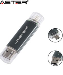 JASTER New Rectangle usb flash drive pendrive 16gb 32GB 64GB Smart Phone pen drive OTG usb stick external storage Tablet PC gift