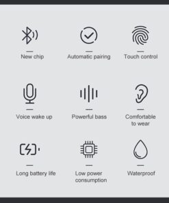 Alternative view of Xiaomi Bluetooth Earphone Redmi Wireless Headphones Sport Waterproof Headset TWS Earbuds Fone De Ouvido Touch Control HD Mic