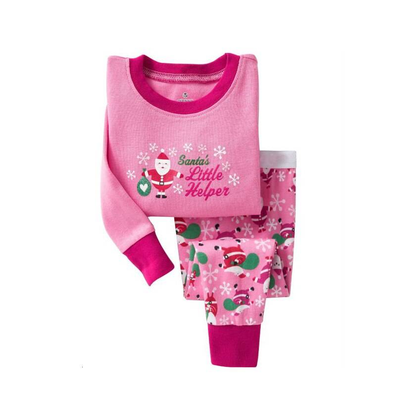 Kid's Colorful Printed Cotton Pajamas