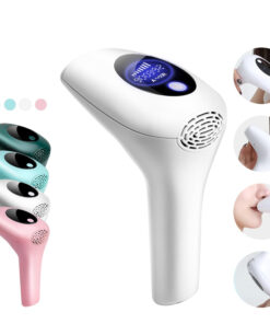 Colorful IPL Laser Hair Epilator with Goggles and Shaver