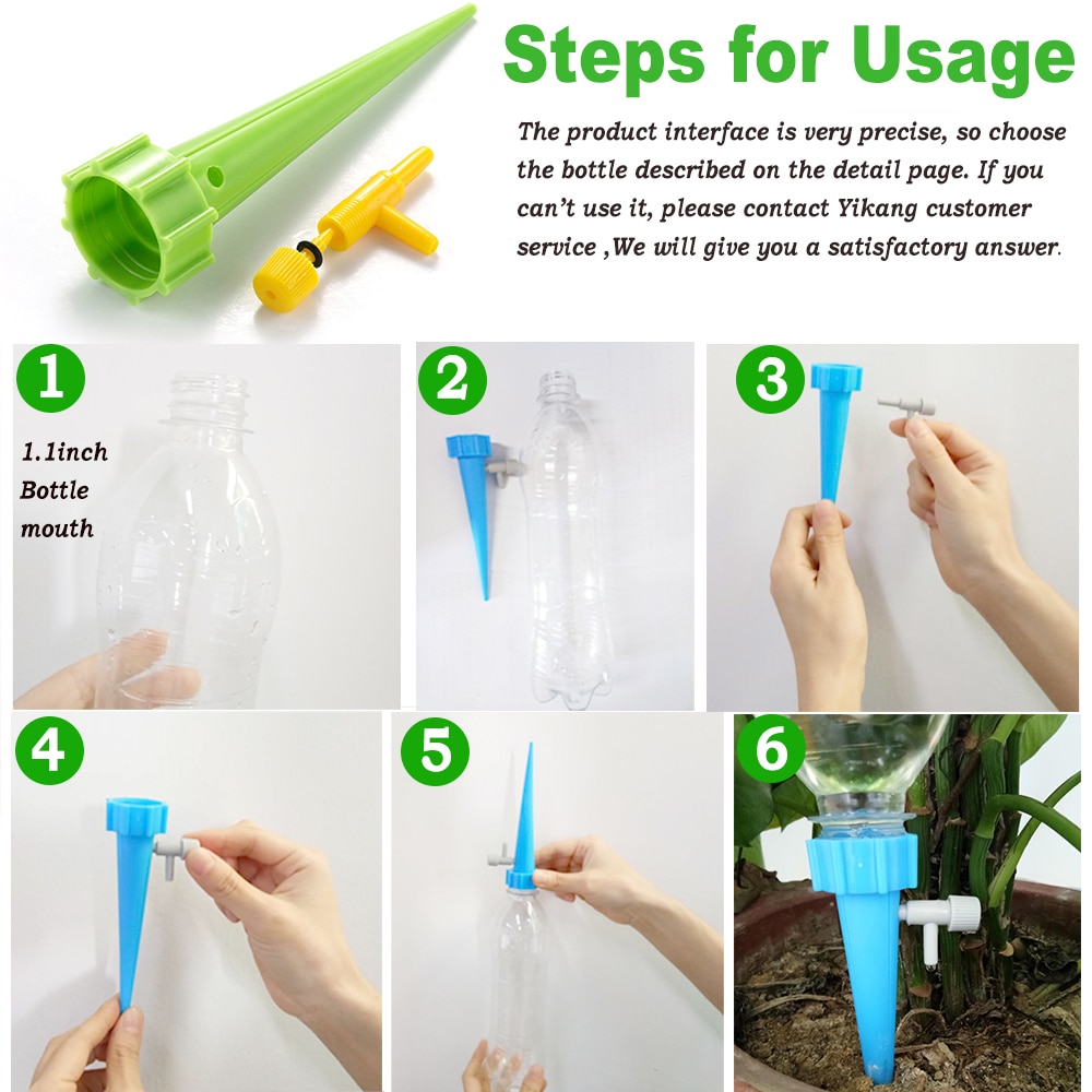 Set of Irrigation Watering System Spikes