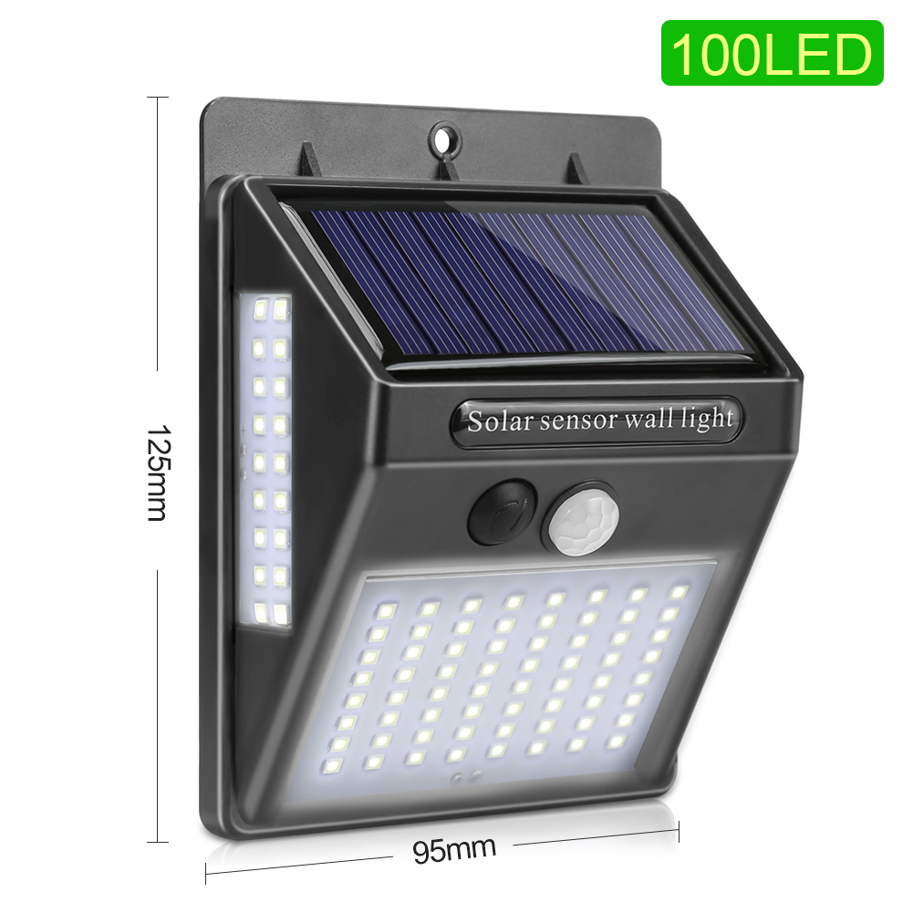 Wall LED Solar Lamp for Garden